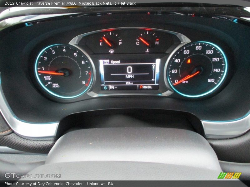 Mosaic Black Metallic / Jet Black 2019 Chevrolet Traverse Premier AWD