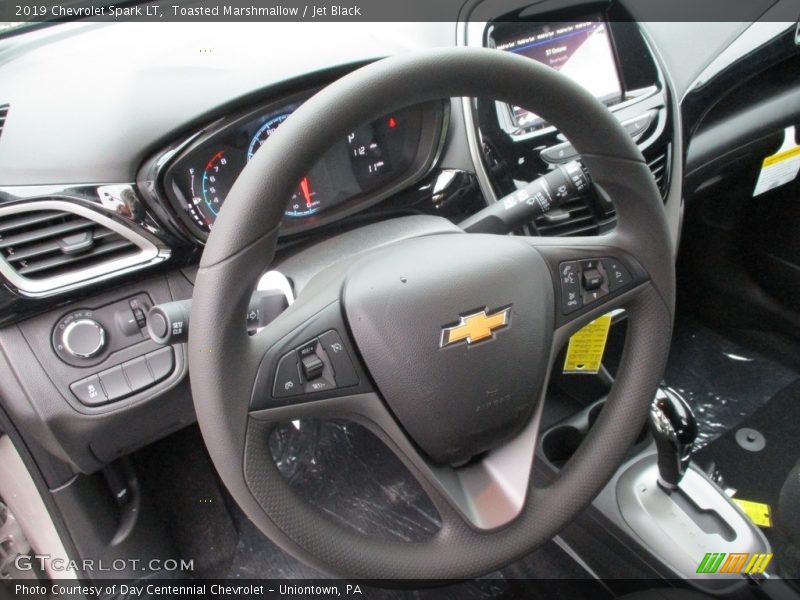 Toasted Marshmallow / Jet Black 2019 Chevrolet Spark LT