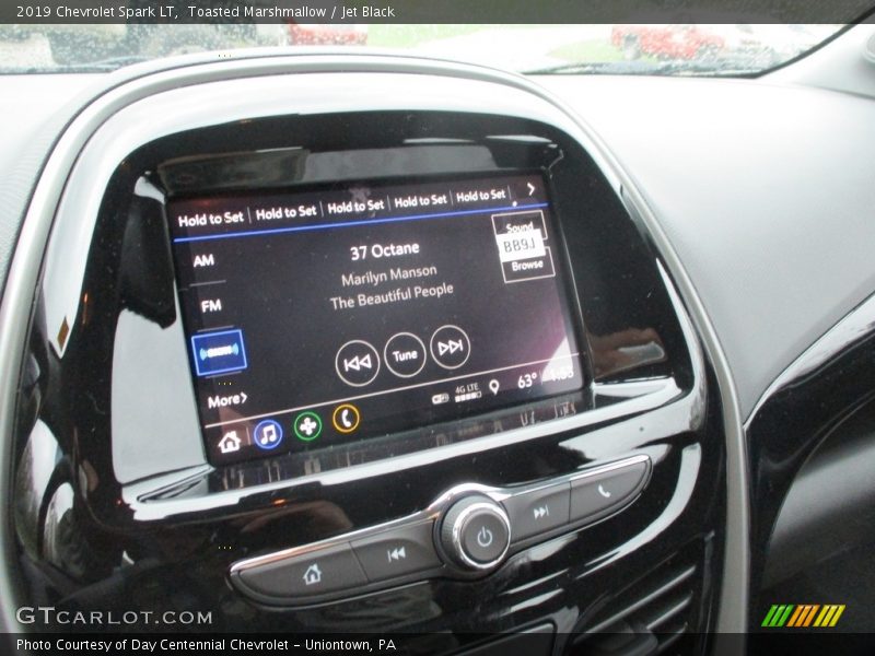 Toasted Marshmallow / Jet Black 2019 Chevrolet Spark LT