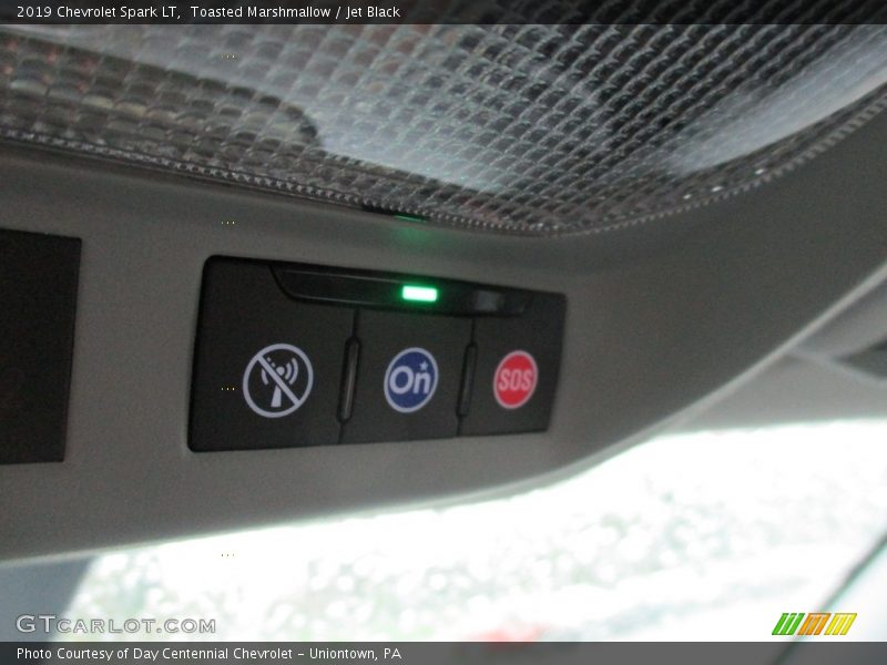 Toasted Marshmallow / Jet Black 2019 Chevrolet Spark LT