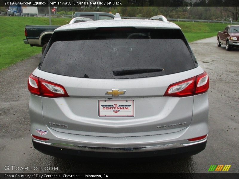 Silver Ice Metallic / Jet Black 2019 Chevrolet Equinox Premier AWD