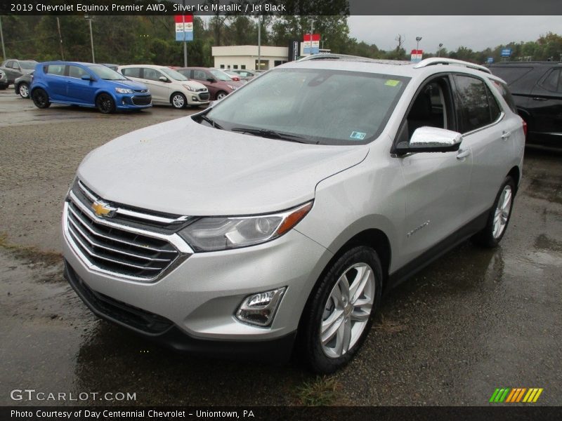 Silver Ice Metallic / Jet Black 2019 Chevrolet Equinox Premier AWD