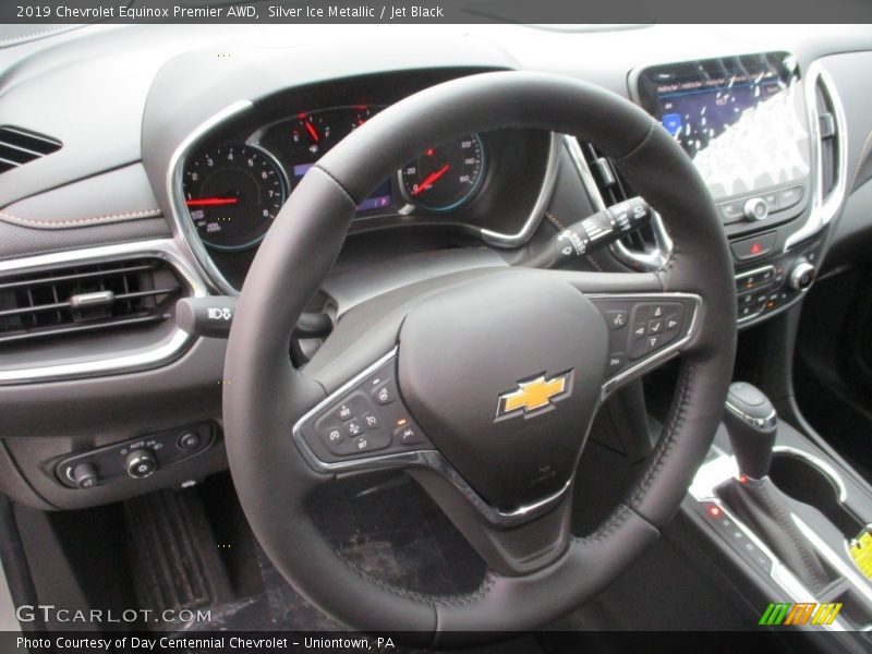 Silver Ice Metallic / Jet Black 2019 Chevrolet Equinox Premier AWD