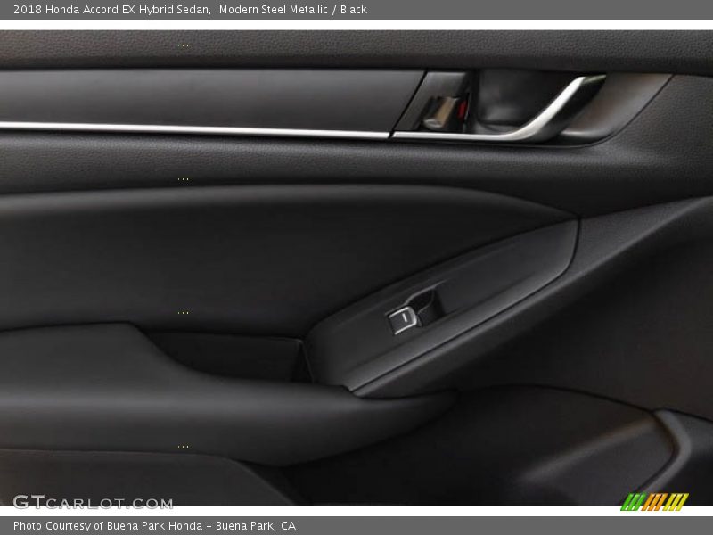 Modern Steel Metallic / Black 2018 Honda Accord EX Hybrid Sedan