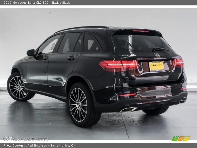 Black / Black 2019 Mercedes-Benz GLC 300