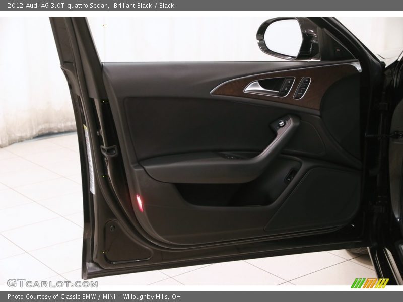 Brilliant Black / Black 2012 Audi A6 3.0T quattro Sedan