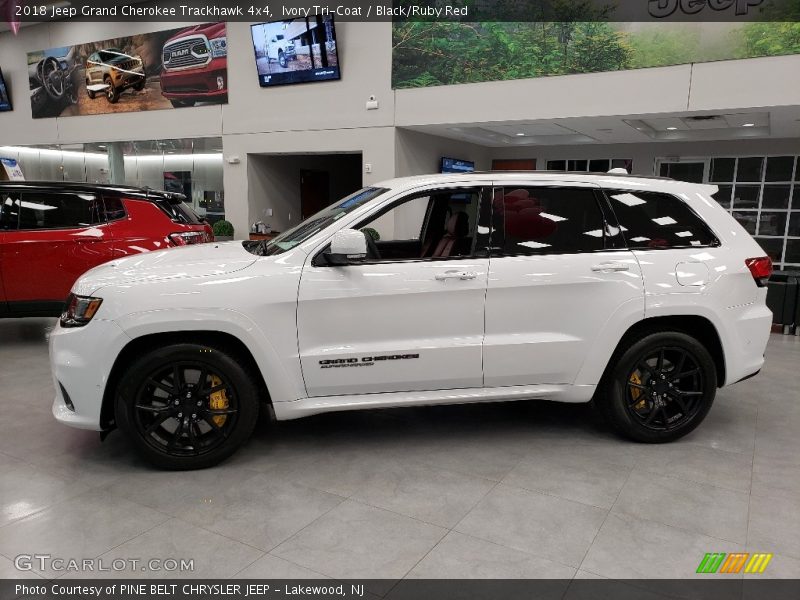  2018 Grand Cherokee Trackhawk 4x4 Ivory Tri-Coat