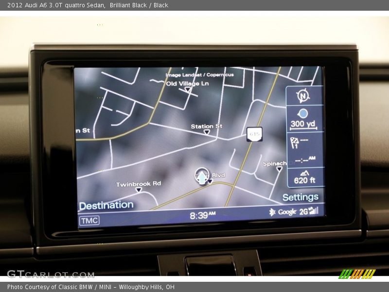 Brilliant Black / Black 2012 Audi A6 3.0T quattro Sedan