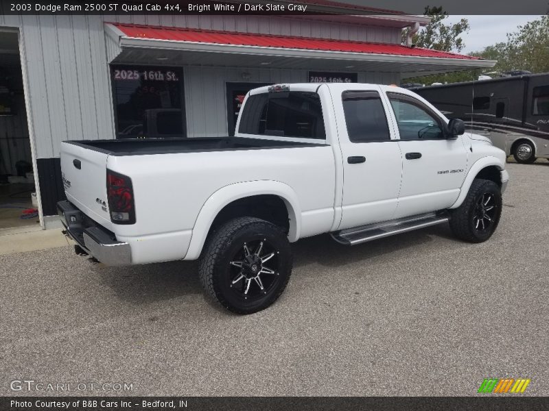 Bright White / Dark Slate Gray 2003 Dodge Ram 2500 ST Quad Cab 4x4