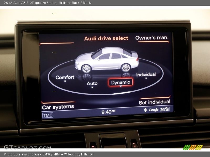 Brilliant Black / Black 2012 Audi A6 3.0T quattro Sedan