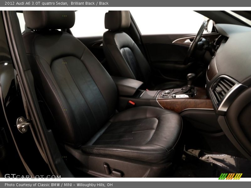 Brilliant Black / Black 2012 Audi A6 3.0T quattro Sedan
