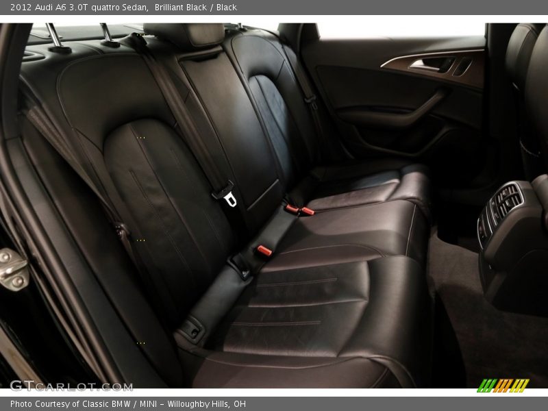 Brilliant Black / Black 2012 Audi A6 3.0T quattro Sedan