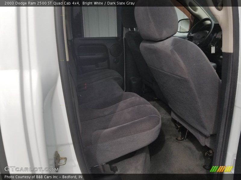 Bright White / Dark Slate Gray 2003 Dodge Ram 2500 ST Quad Cab 4x4