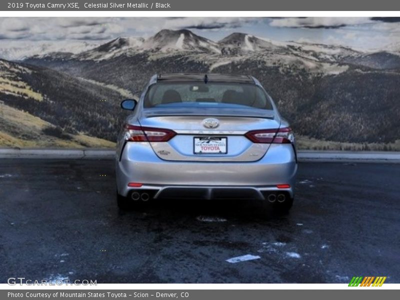 Celestial Silver Metallic / Black 2019 Toyota Camry XSE