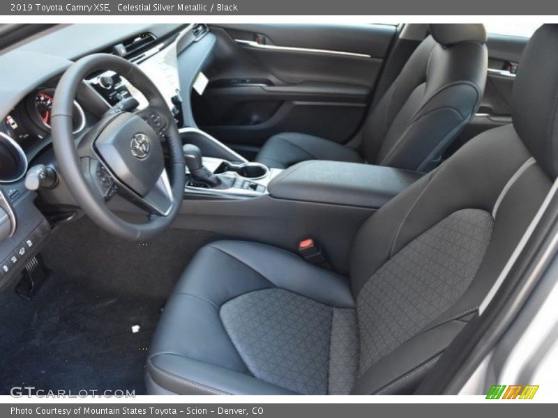 Celestial Silver Metallic / Black 2019 Toyota Camry XSE