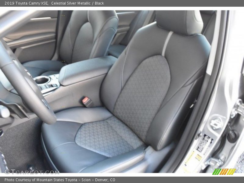 Celestial Silver Metallic / Black 2019 Toyota Camry XSE