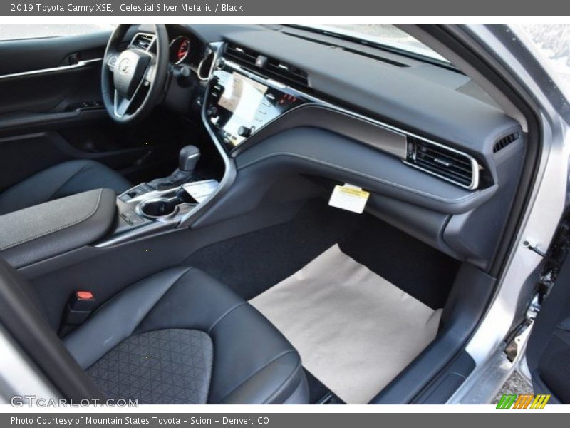 Celestial Silver Metallic / Black 2019 Toyota Camry XSE