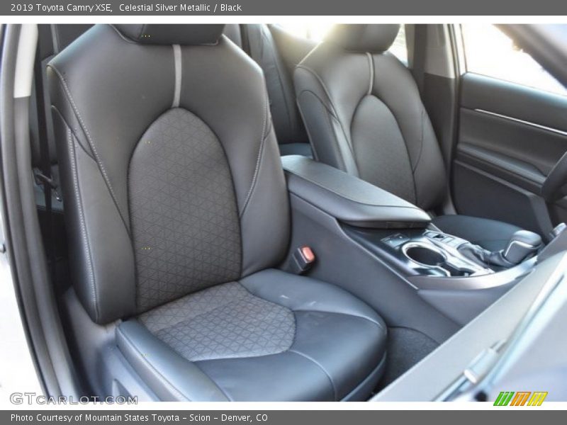 Celestial Silver Metallic / Black 2019 Toyota Camry XSE
