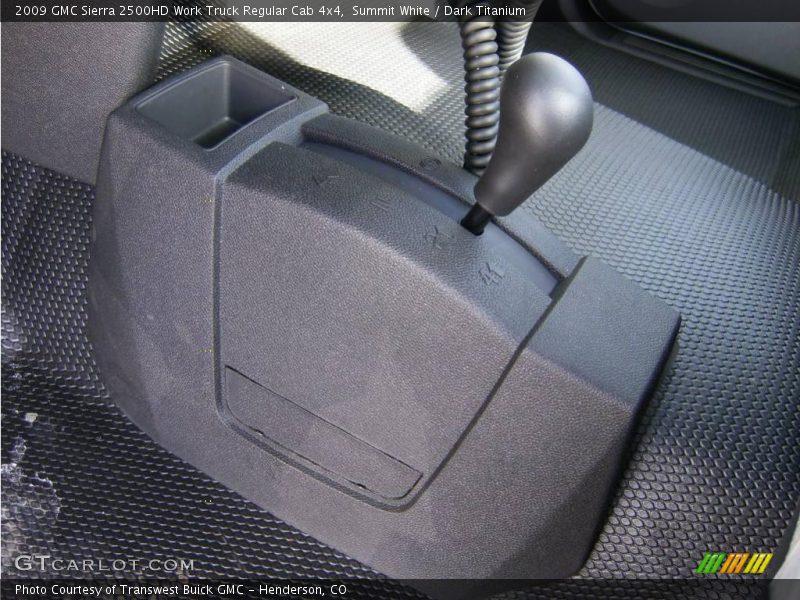 Summit White / Dark Titanium 2009 GMC Sierra 2500HD Work Truck Regular Cab 4x4