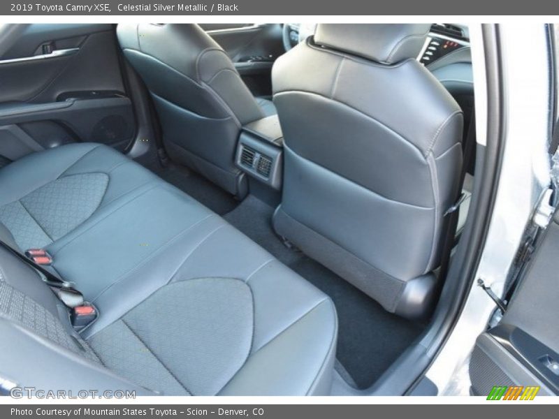 Celestial Silver Metallic / Black 2019 Toyota Camry XSE