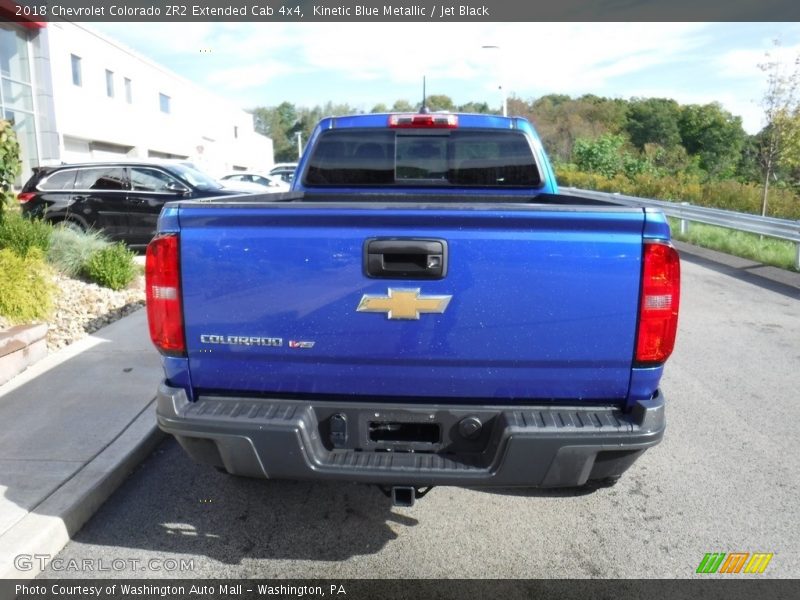 Kinetic Blue Metallic / Jet Black 2018 Chevrolet Colorado ZR2 Extended Cab 4x4