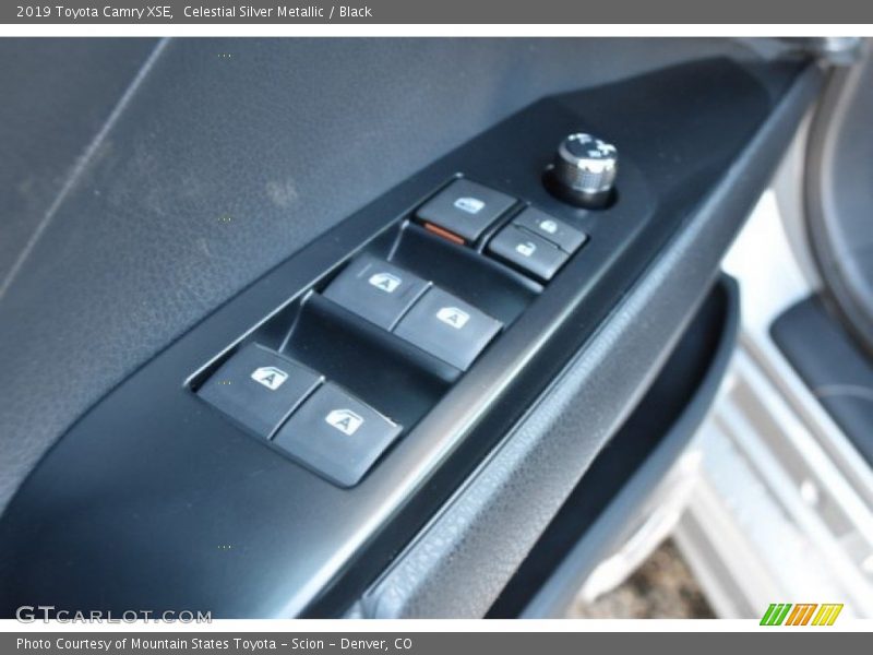 Celestial Silver Metallic / Black 2019 Toyota Camry XSE