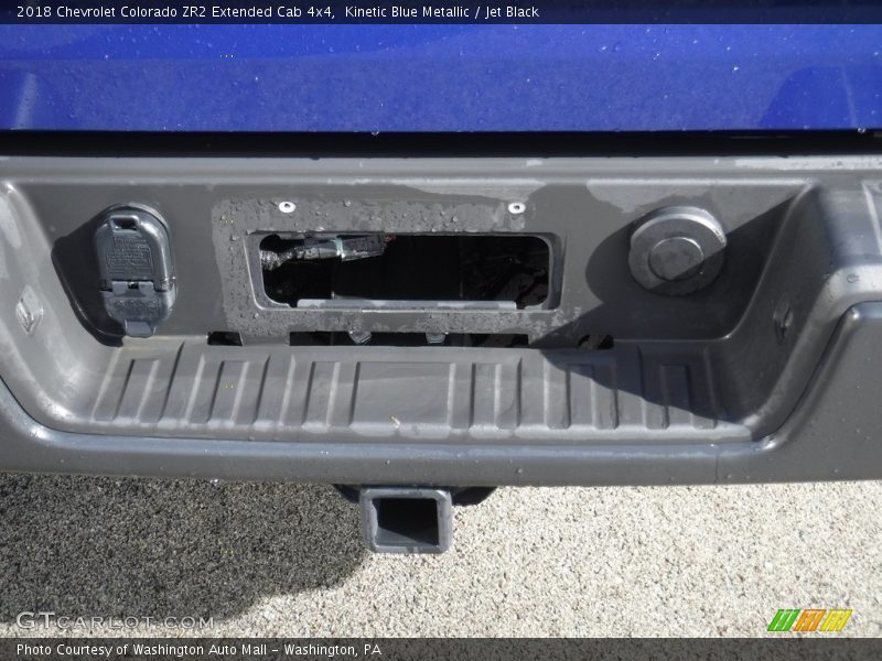 Kinetic Blue Metallic / Jet Black 2018 Chevrolet Colorado ZR2 Extended Cab 4x4