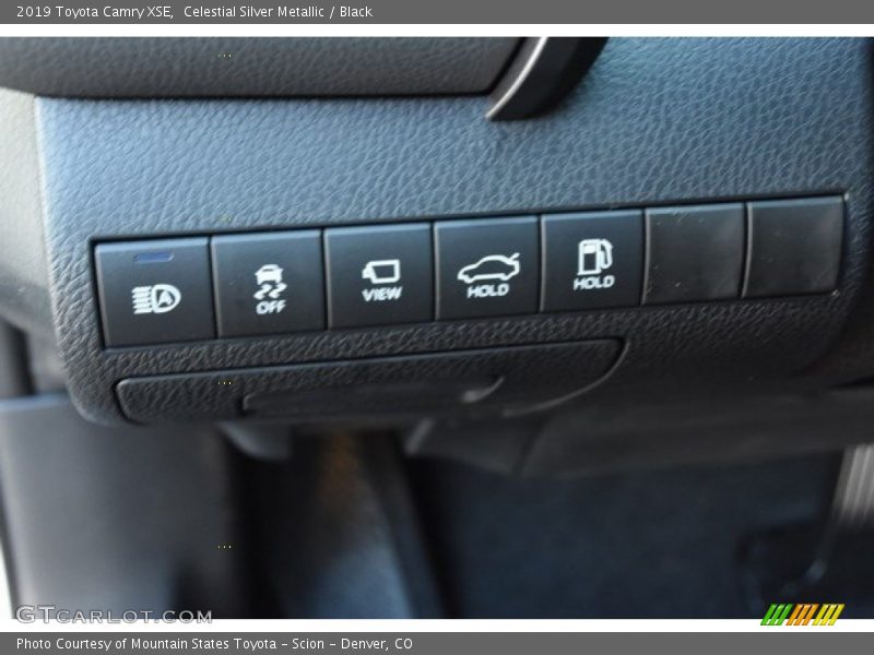 Celestial Silver Metallic / Black 2019 Toyota Camry XSE