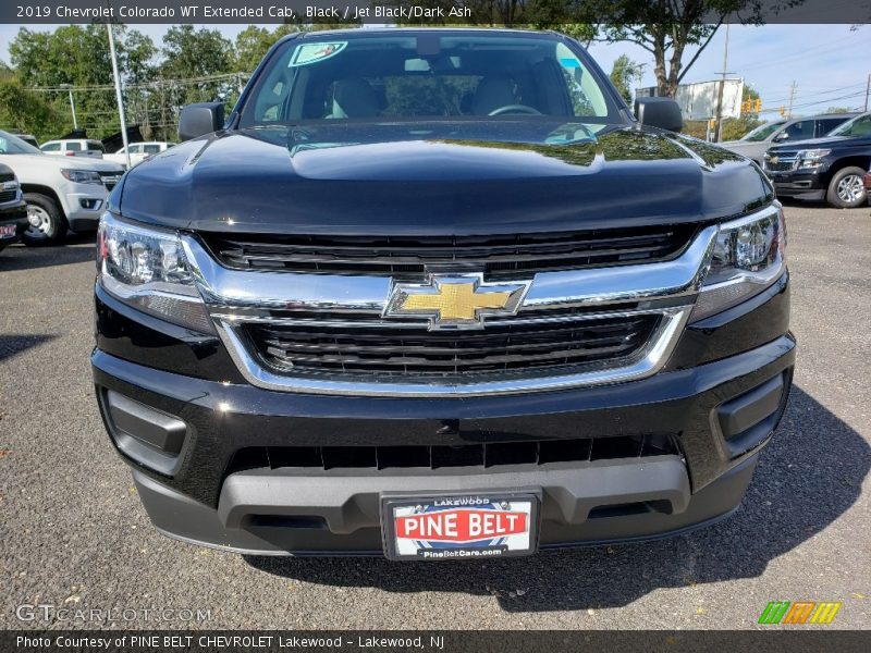 Black / Jet Black/Dark Ash 2019 Chevrolet Colorado WT Extended Cab