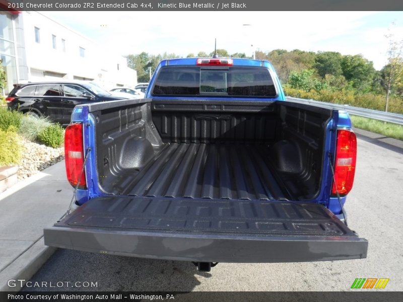 Kinetic Blue Metallic / Jet Black 2018 Chevrolet Colorado ZR2 Extended Cab 4x4