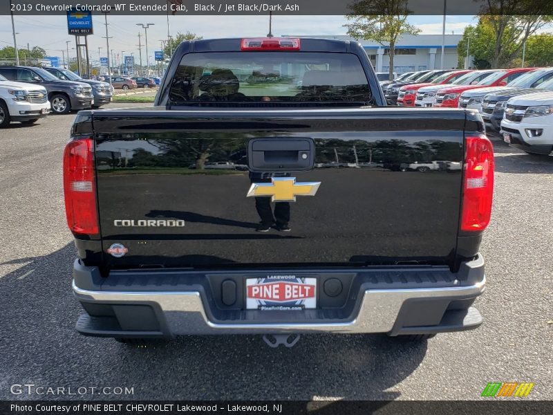 Black / Jet Black/Dark Ash 2019 Chevrolet Colorado WT Extended Cab