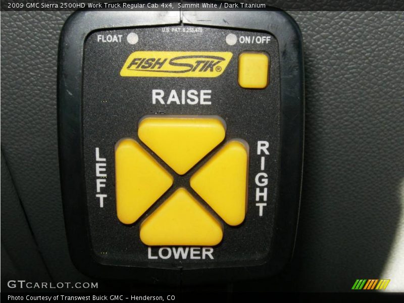 Summit White / Dark Titanium 2009 GMC Sierra 2500HD Work Truck Regular Cab 4x4