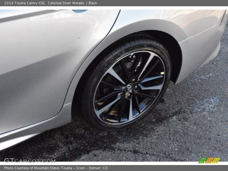 Celestial Silver Metallic / Black 2019 Toyota Camry XSE