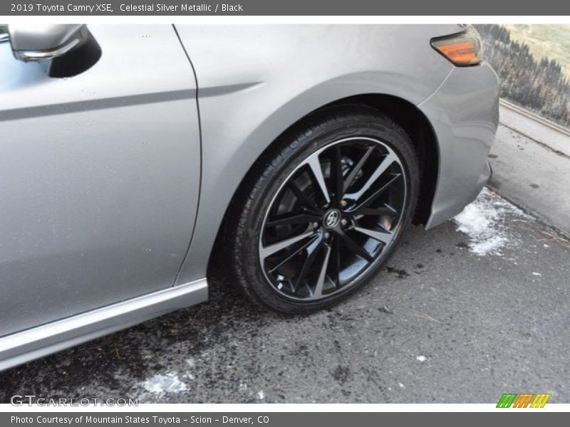 Celestial Silver Metallic / Black 2019 Toyota Camry XSE