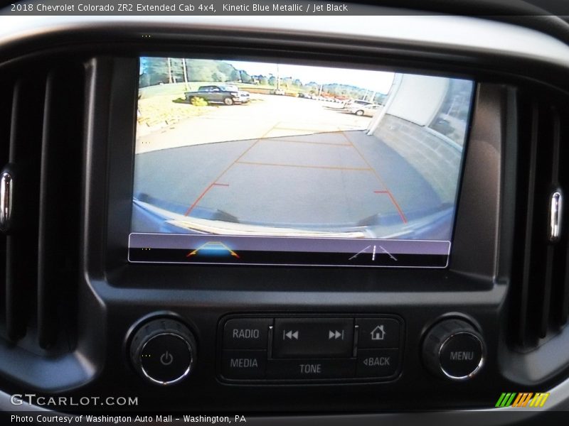 Kinetic Blue Metallic / Jet Black 2018 Chevrolet Colorado ZR2 Extended Cab 4x4