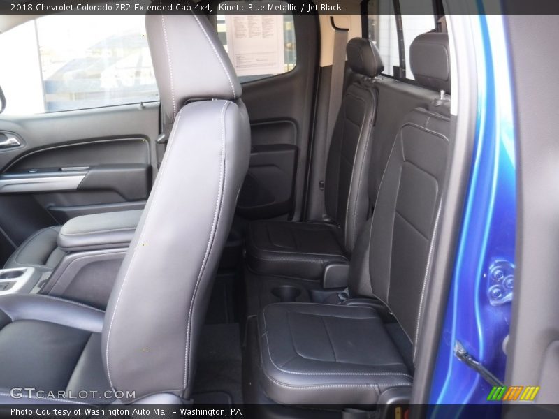 Rear Seat of 2018 Colorado ZR2 Extended Cab 4x4