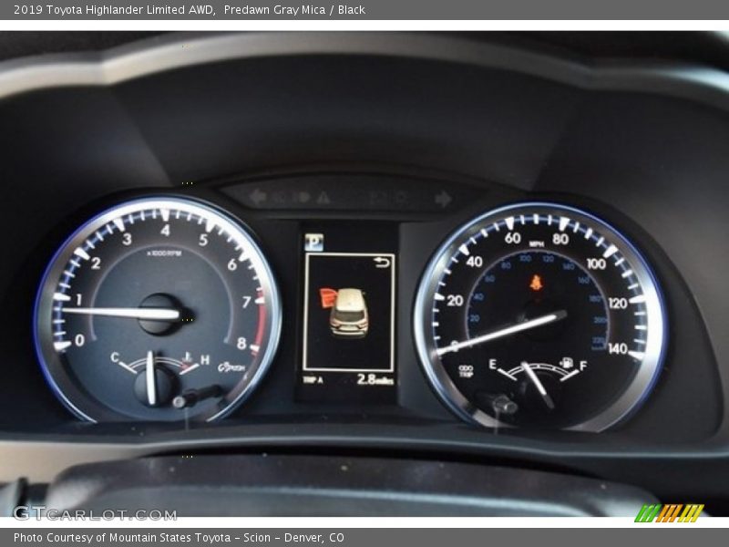  2019 Highlander Limited AWD Limited AWD Gauges