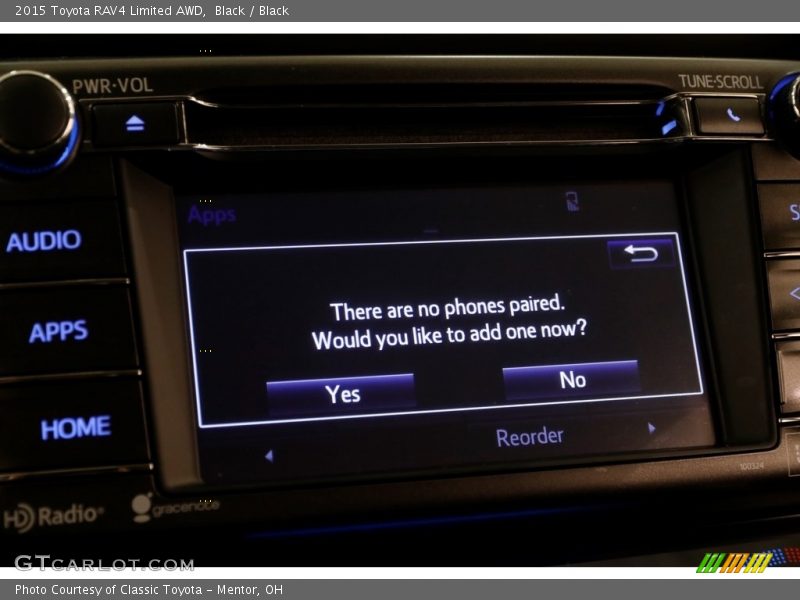 Black / Black 2015 Toyota RAV4 Limited AWD