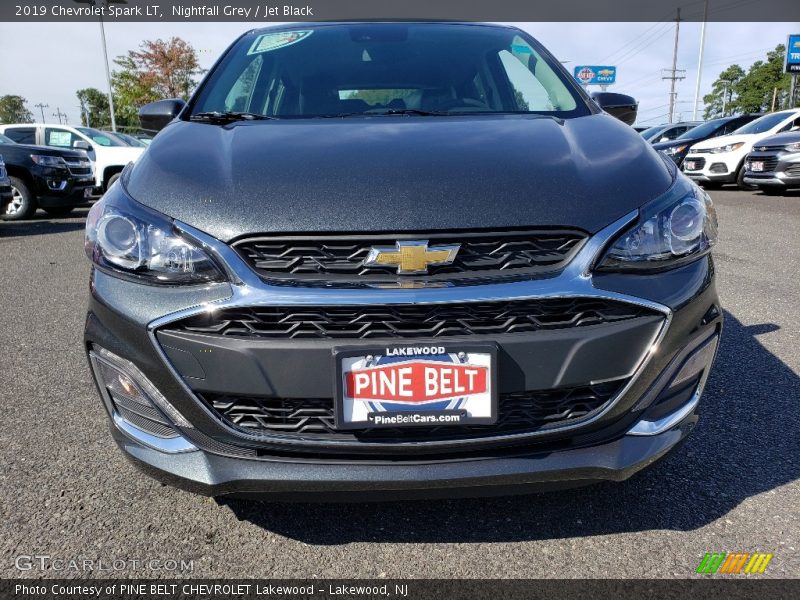 Nightfall Grey / Jet Black 2019 Chevrolet Spark LT