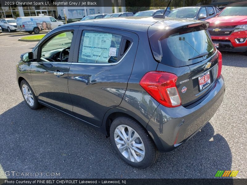 Nightfall Grey / Jet Black 2019 Chevrolet Spark LT