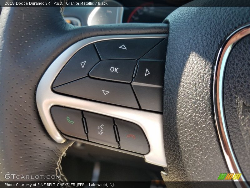  2018 Durango SRT AWD Steering Wheel