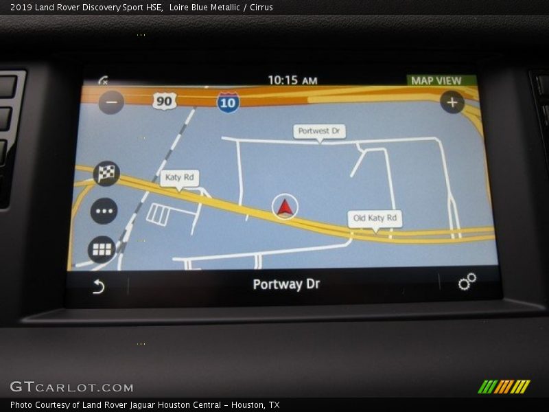 Navigation of 2019 Discovery Sport HSE