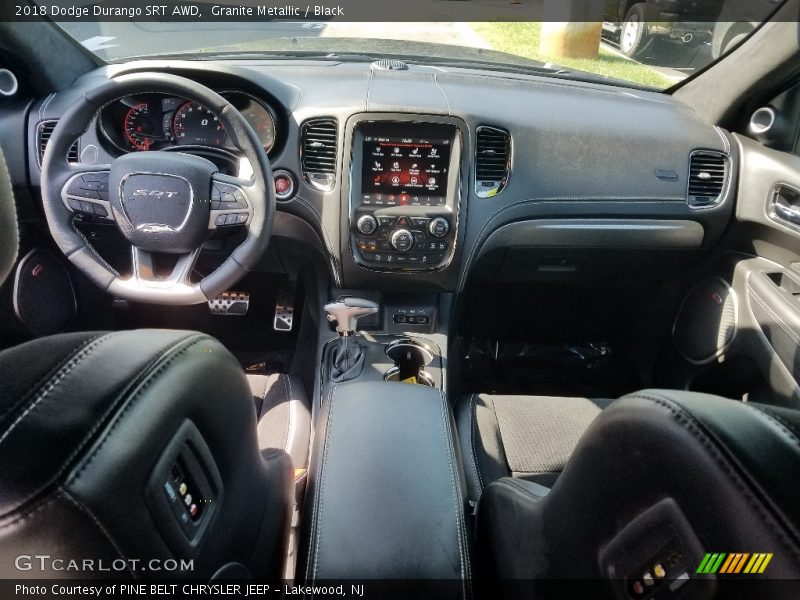 Dashboard of 2018 Durango SRT AWD