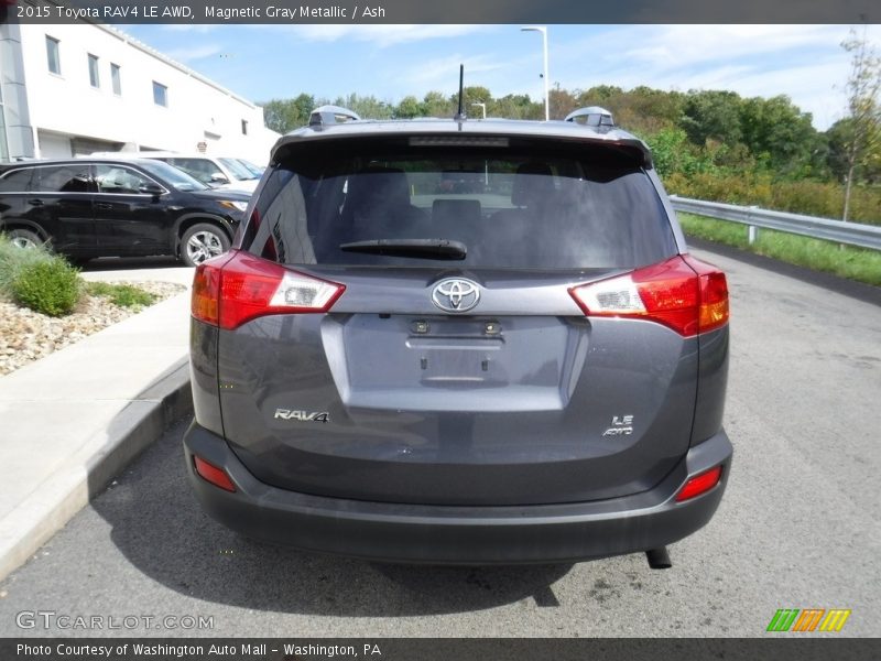 Magnetic Gray Metallic / Ash 2015 Toyota RAV4 LE AWD