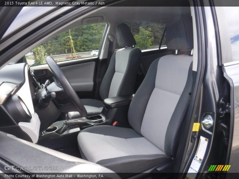 Magnetic Gray Metallic / Ash 2015 Toyota RAV4 LE AWD