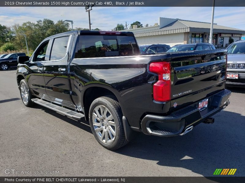 Black / Jet Black 2019 Chevrolet Silverado 1500 High Country Crew Cab 4WD