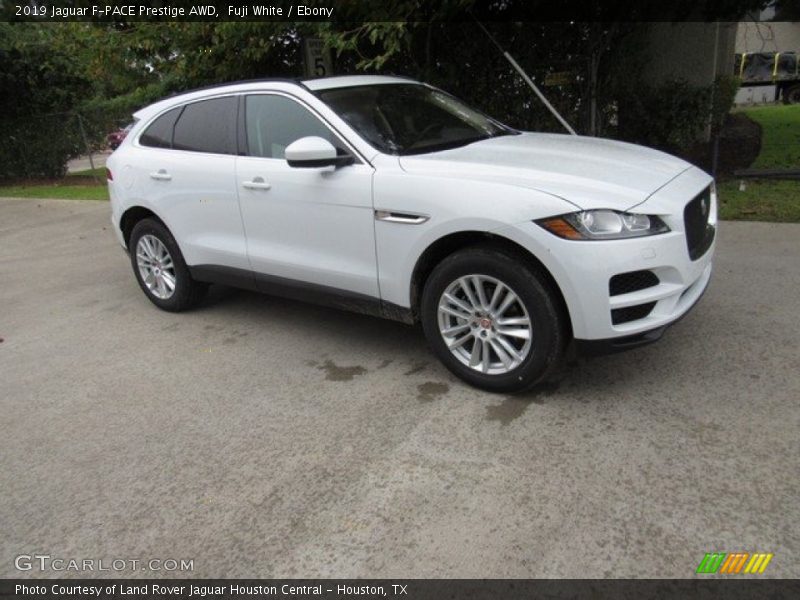 Fuji White / Ebony 2019 Jaguar F-PACE Prestige AWD