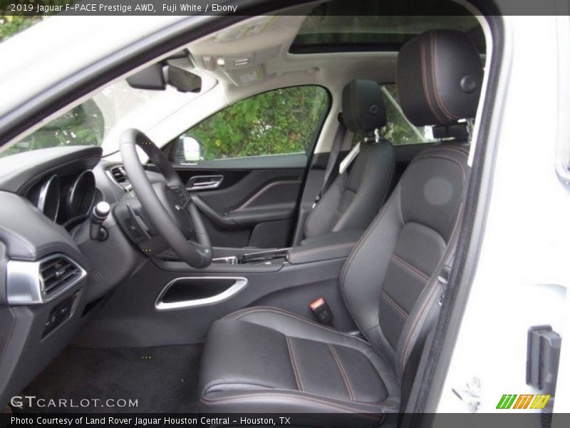 Fuji White / Ebony 2019 Jaguar F-PACE Prestige AWD