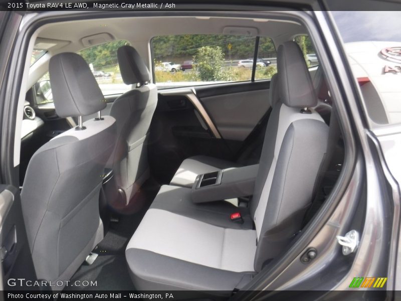 Magnetic Gray Metallic / Ash 2015 Toyota RAV4 LE AWD