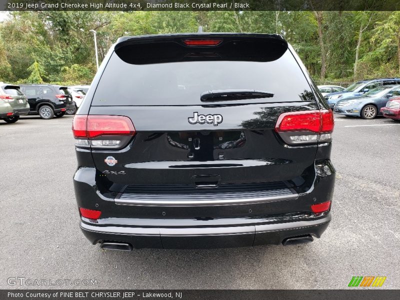 Diamond Black Crystal Pearl / Black 2019 Jeep Grand Cherokee High Altitude 4x4